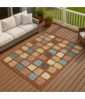 Addison Rugs Chantille Orange ACN2501 8ft. x 10ft. Rect. Rug