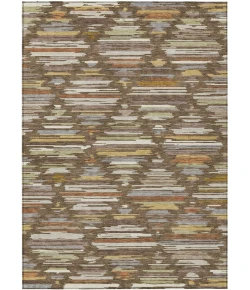 Addison Rugs Chantille Brown ACN2502 9ft. x 12ft. Rect. Rug