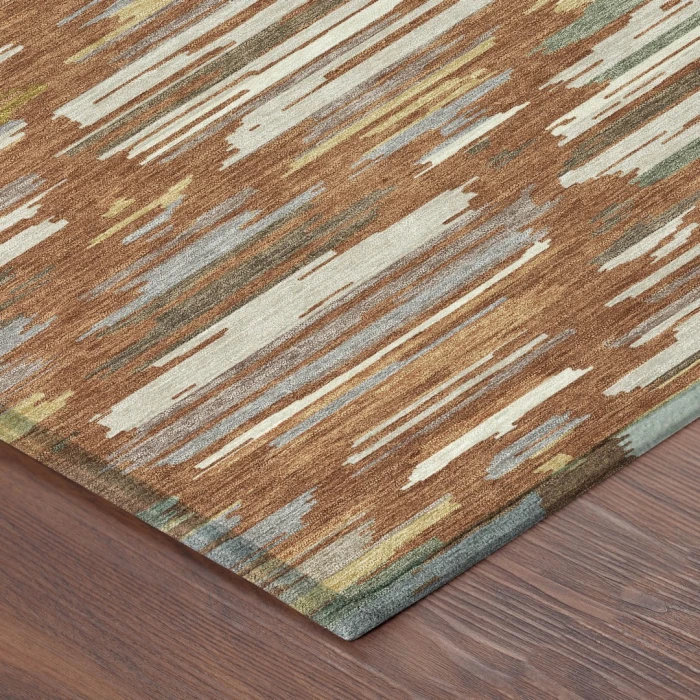 Addison Rugs Chantille Orange ACN2502 8ft. x 10ft. Rect. Rug