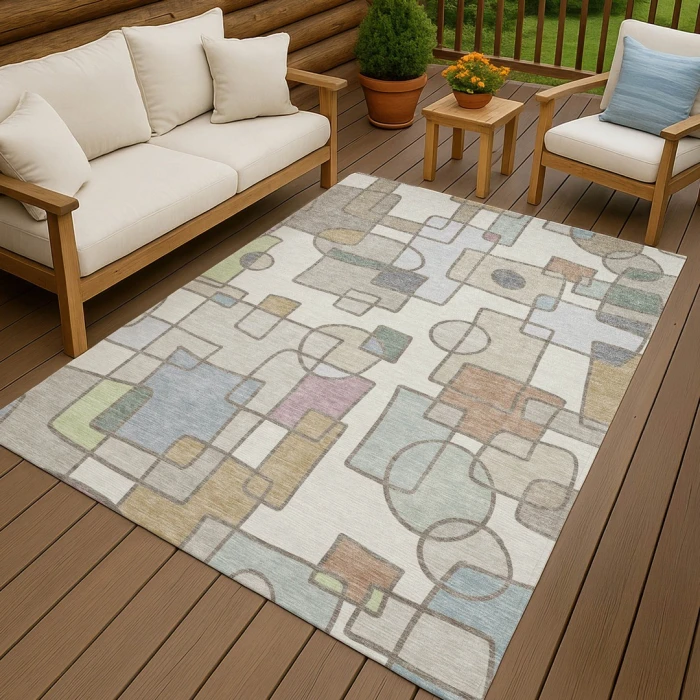 Addison Rugs Chantille Ivory ACN2503 5ft. x 7ft.6in. Rect. Rug