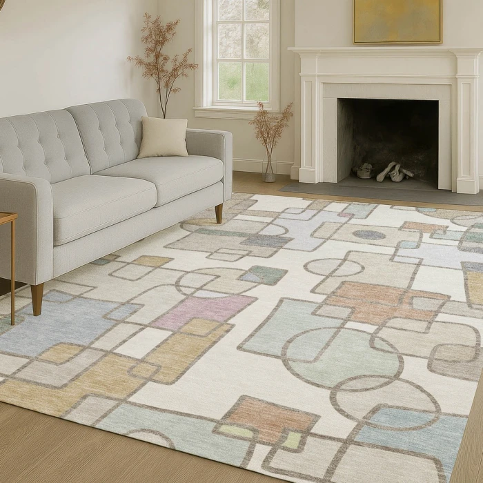 Addison Rugs Chantille Ivory ACN2503 5ft. x 7ft.6in. Rect. Rug
