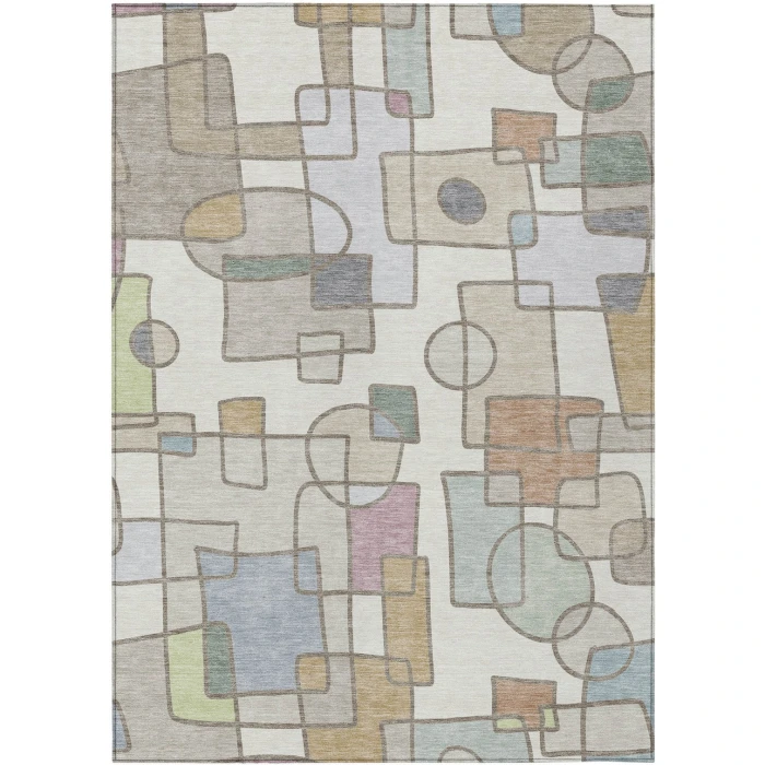 Addison Rugs Chantille Ivory ACN2503 5ft. x 7ft.6in. Rect. Rug