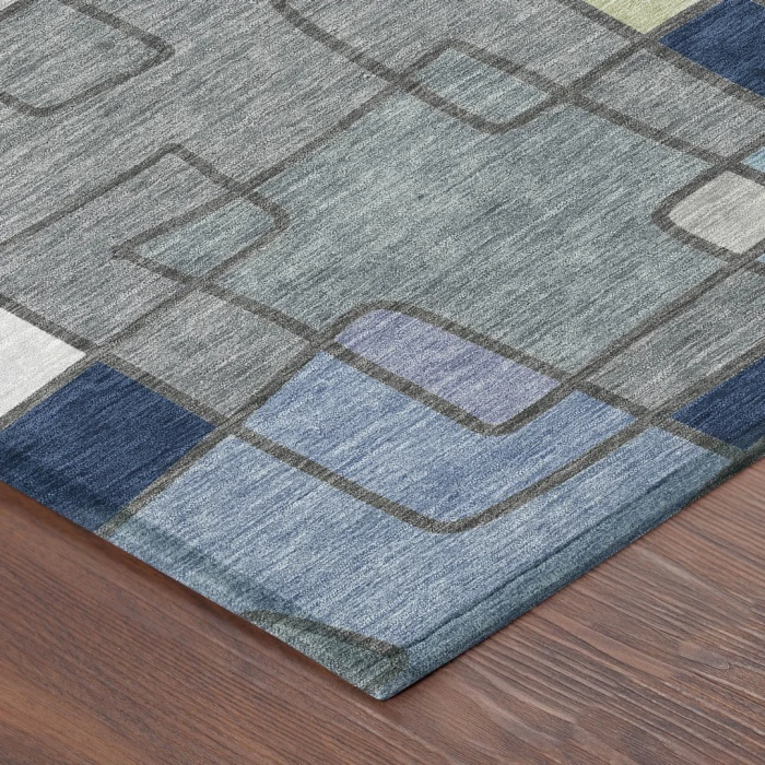 Addison Rugs Chantille Blue ACN2503 5ft. x 7ft.6in. Rect. Rug