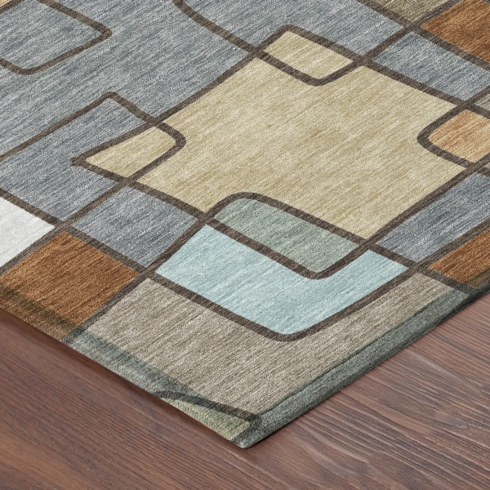 Addison Rugs Chantille Orange ACN2503 5ft. x 7ft.6in. Rect. Rug