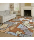 Addison Rugs Chantille Orange ACN2503 5ft. x 7ft.6in. Rect. Rug