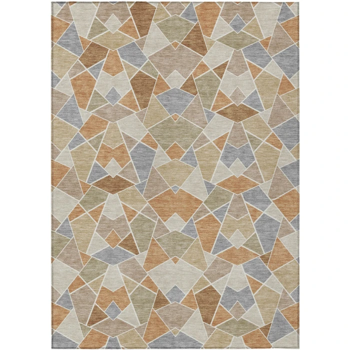 Addison Rugs Chantille Orange ACN2504 5ft. x 7ft.6in. Rect. Rug