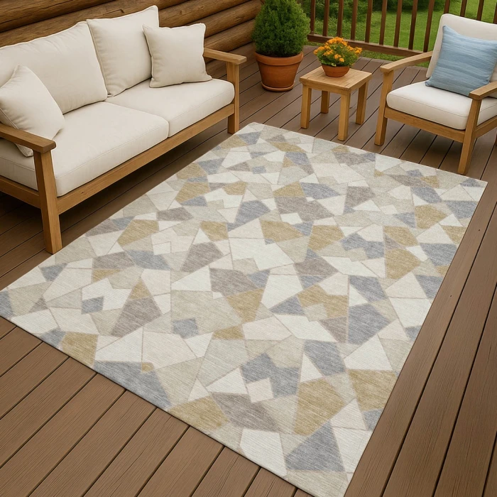 Addison Rugs Chantille Ivory ACN2504 8ft. x 10ft. Rect. Rug