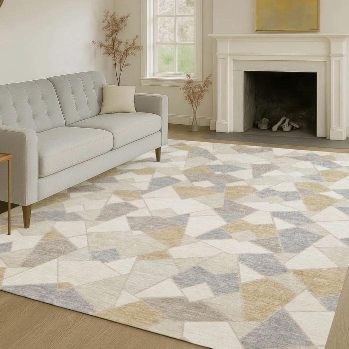 Addison Rugs Chantille Ivory ACN2504 8ft. x 10ft. Rect. Rug