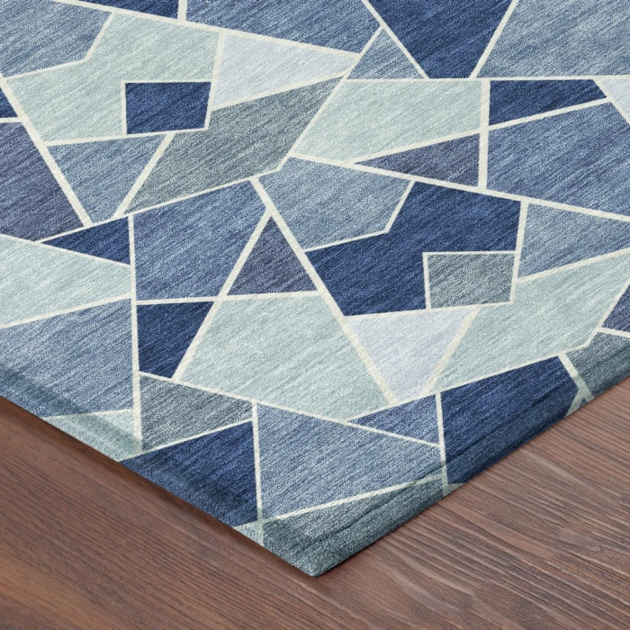 Addison Rugs Chantille Blue ACN2504 8ft. x 10ft. Rect. Rug