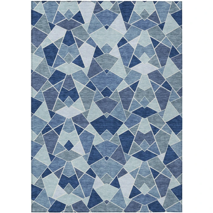 Addison Rugs Chantille Blue ACN2504 8ft. x 10ft. Rect. Rug