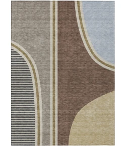 Addison Rugs Chantille Brown ACN2505 5ft. x 7ft.6in. Rect. Rug