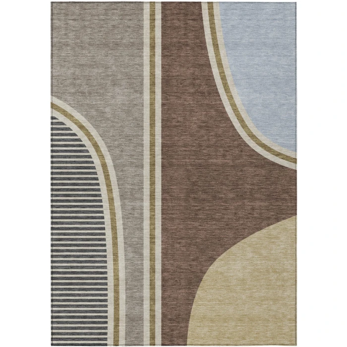 Addison Rugs Chantille Brown ACN2505 5ft. x 7ft.6in. Rect. Rug