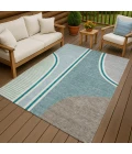Addison Rugs Chantille Teal ACN2505 5ft. x 7ft.6in. Rect. Rug