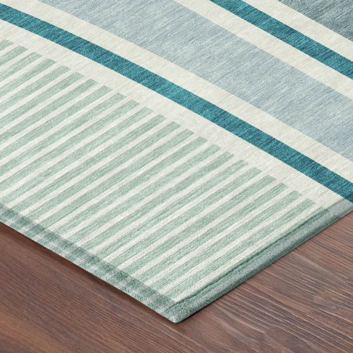 Addison Rugs Chantille Teal ACN2505 5ft. x 7ft.6in. Rect. Rug
