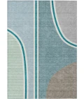 Addison Rugs Chantille Teal ACN2505 5ft. x 7ft.6in. Rect. Rug