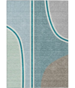 Addison Rugs Chantille Teal ACN2505 5ft. x 7ft.6in. Rect. Rug