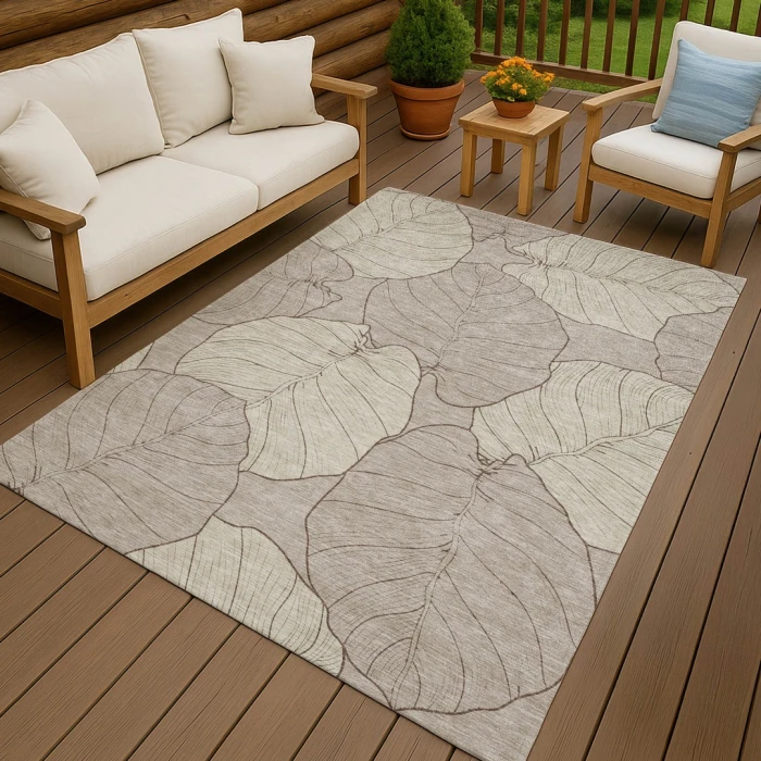 Addison Rugs Chantille Brown ACN2506 9ft. x 12ft. Rect. Rug