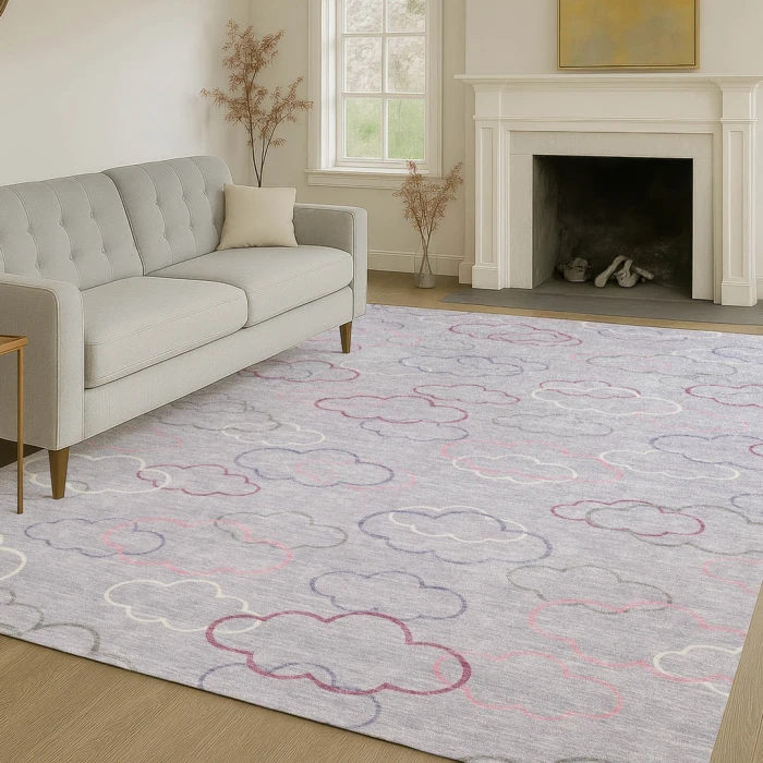 Addison Rugs Chantille Purple ACN2508 5ft. x 7ft.6in. Rect. Rug