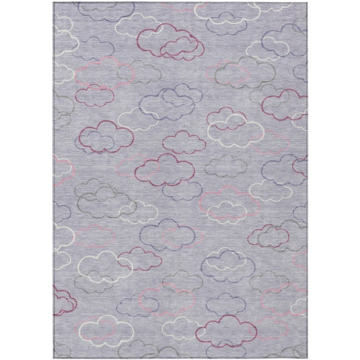 Addison Rugs Chantille Purple ACN2508 5ft. x 7ft.6in. Rect. Rug