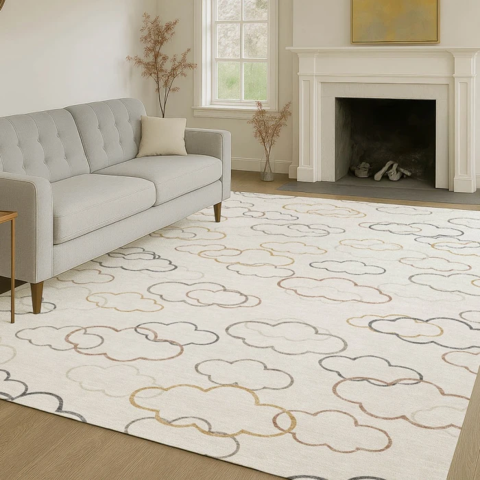 Addison Rugs Chantille Ivory ACN2508 5ft. x 7ft.6in. Rect. Rug