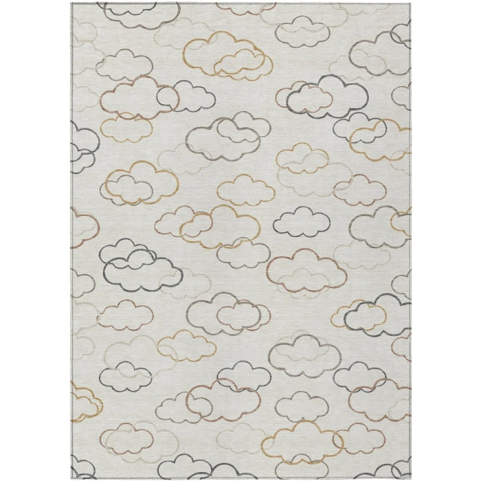 Addison Rugs Chantille Ivory ACN2508 5ft. x 7ft.6in. Rect. Rug