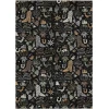 Addison Rugs Chantille Black ACN2512 5ft. x 7ft.6in. Rect. Rug