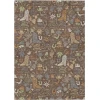 Addison Rugs Chantille Brown ACN2512 5ft. x 7ft.6in. Rect. Rug