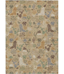 Addison Rugs Chantille Gold ACN2512 5ft. x 7ft.6in. Rect. Rug