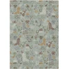Addison Rugs Chantille Green ACN2512 5ft. x 7ft.6in. Rect. Rug