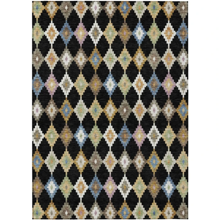 Addison Rugs Chantille Black ACN2513 8ft. x 10ft. Rect. Rug