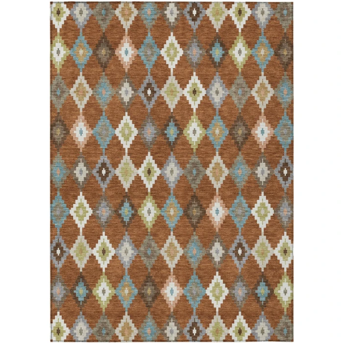 Addison Rugs Chantille Orange ACN2513 8ft. x 10ft. Rect. Rug