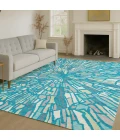 Addison Rugs Chantille Teal ACN2514 9ft. x 12ft. Rect. Rug
