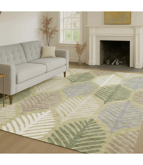 Addison Rugs Chantille Green ACN2515 5ft. x 7ft.6in. Rect. Rug