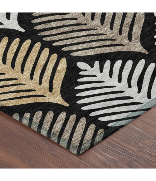 Addison Rugs Chantille Black ACN2515 5ft. x 7ft.6in. Rect. Rug