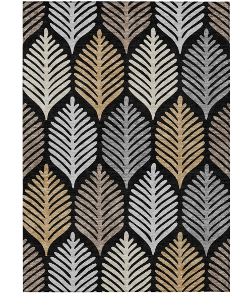 Addison Rugs Chantille Black ACN2515 5ft. x 7ft.6in. Rect. Rug