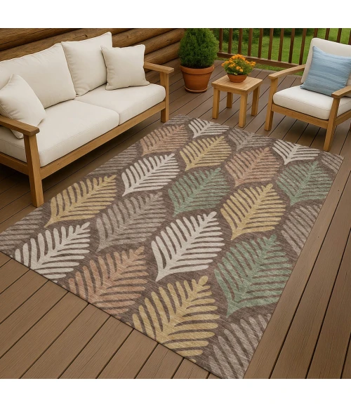 Addison Rugs Chantille Brown ACN2515 5ft. x 7ft.6in. Rect. Rug