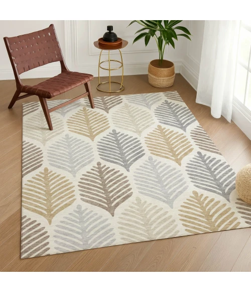 Addison Rugs Chantille Ivory ACN2515 5ft. x 7ft.6in. Rect. Rug