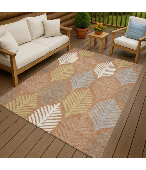 Addison Rugs Chantille Orange ACN2515 5ft. x 7ft.6in. Rect. Rug