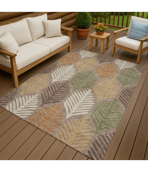Addison Rugs Chantille Brown ACN2515 5ft. x 7ft.6in. Rect. Rug