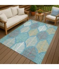 Addison Rugs Chantille Teal ACN2515 5ft. x 7ft.6in. Rect. Rug