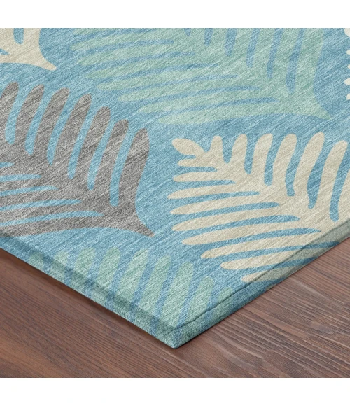 Addison Rugs Chantille Teal ACN2515 5ft. x 7ft.6in. Rect. Rug