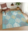 Addison Rugs Chantille Teal ACN2515 5ft. x 7ft.6in. Rect. Rug
