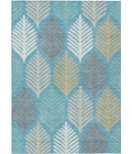 Addison Rugs Chantille Teal ACN2515 5ft. x 7ft.6in. Rect. Rug
