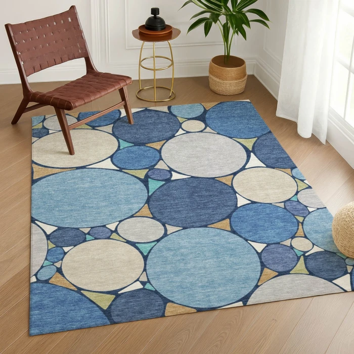 Addison Rugs Chantille Blue ACN2516 8ft. x 10ft. Rect. Rug
