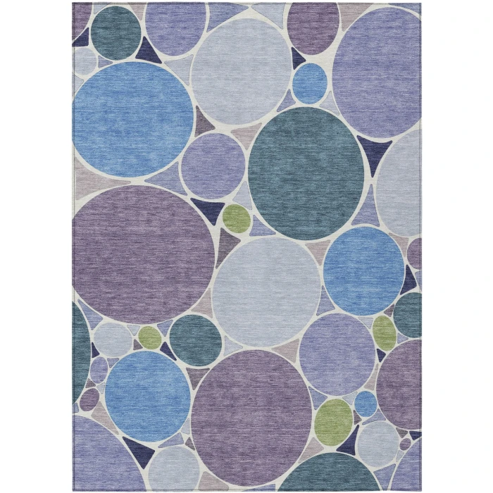 Addison Rugs Chantille Purple ACN2516 5ft. x 7ft.6in. Rect. Rug