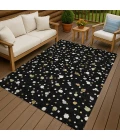 Addison Rugs Chantille Black ACN2518 9ft. x 12ft. Rect. Rug