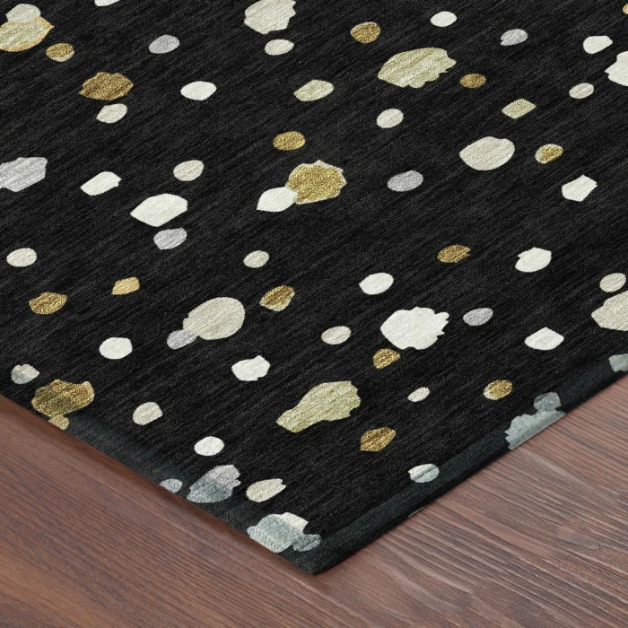 Addison Rugs Chantille Black ACN2518 9ft. x 12ft. Rect. Rug