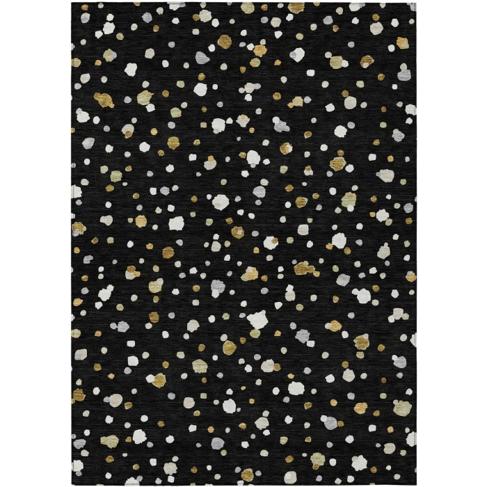 Addison Rugs Chantille Black ACN2518 9ft. x 12ft. Rect. Rug