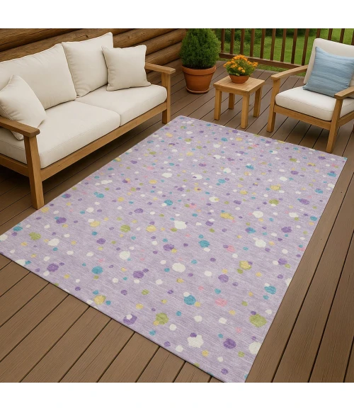 Addison Rugs Chantille Purple ACN2518 9ft. x 12ft. Rect. Rug