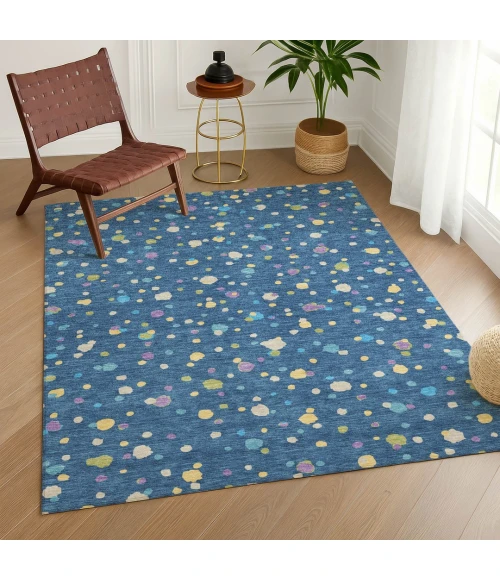 Addison Rugs Chantille Blue ACN2518 8ft. x 10ft. Rect. Rug